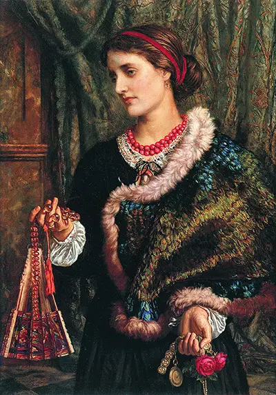 The Birthday (A Portrait Of The Artist's Wife, Edith) William Holman Hunt